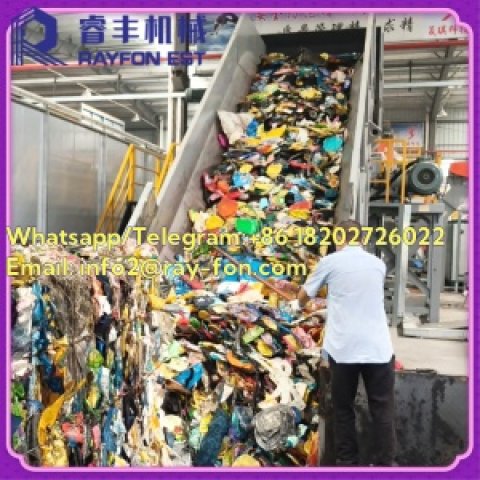 New CE Certified Plastic Bottle Recycling Washing Machine Line