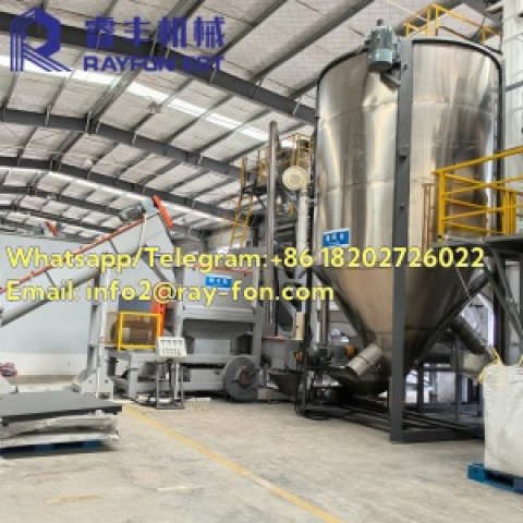 Waste Plastic Film Recycling Washing Plant – High Capacity 500-3000kg/h