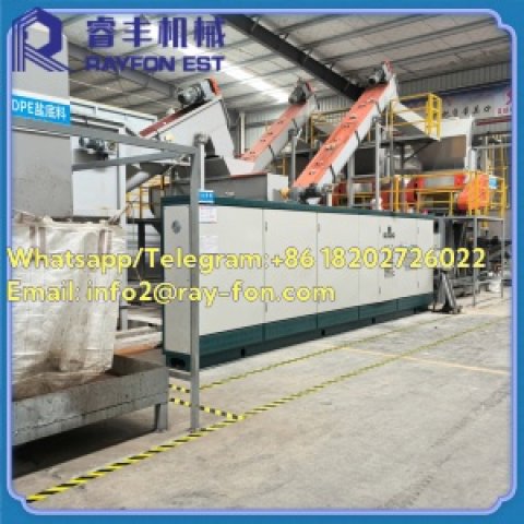 China Manufacturer Plastic Recycling Washing Machine Line Best Price