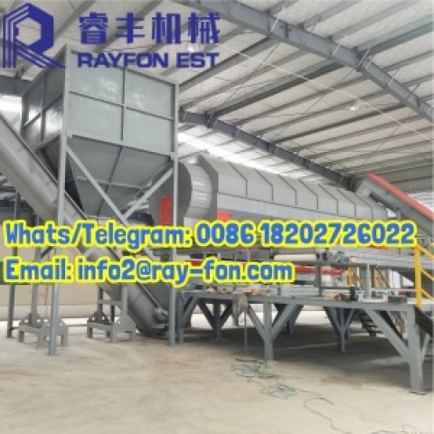 Factory Supply Heavy-Duty Plastic Recycling Washing Line – One-Stop Processing System
