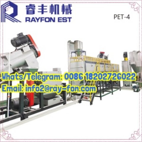 Customized Plastic Recycling Washing Line for Flakes/Pellets – Export Quality