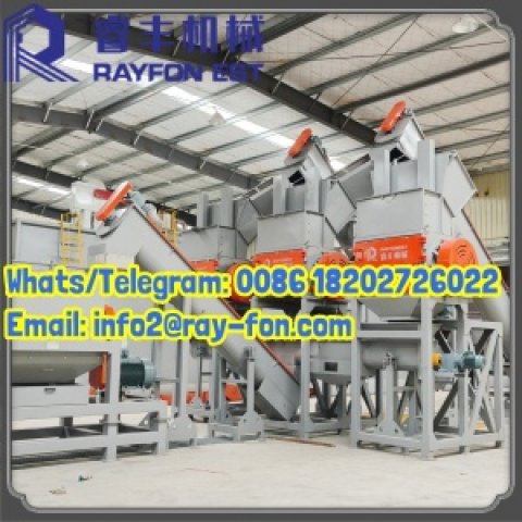 Customized Plastic Recycling Washing Line for Flakes/Pellets – Export Quality